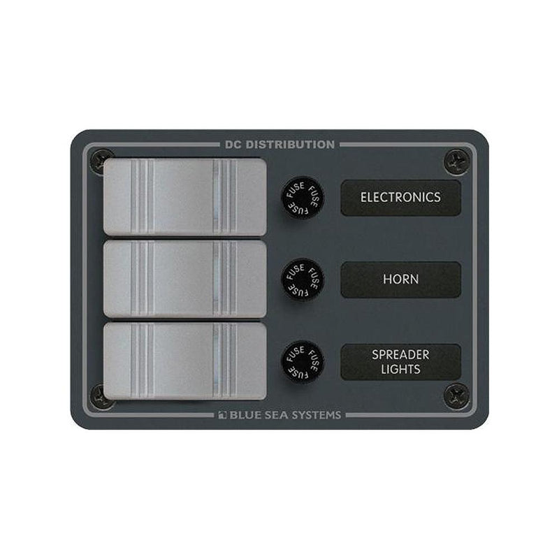 Blue Sea 8054 Slate Grey - 3 Position - Vertical [8054]-Electrical Panels-JadeMoghul Inc.
