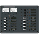 Blue Sea 8068 DC 13 Position Toggle Branch Circuit Breaker Panel - White Switches [8068]-Electrical Panels-JadeMoghul Inc.