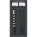 Blue Sea 8074 AC Main +8 Positions Toggle Circuit Breaker Panel - White Switches [8074]-Electrical Panels-JadeMoghul Inc.