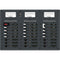 Blue Sea 8084 AC Main +6 Positions-DC Main +15 Positions Toggle Circuit Breaker Panel - White Switches [8084]-Electrical Panels-JadeMoghul Inc.