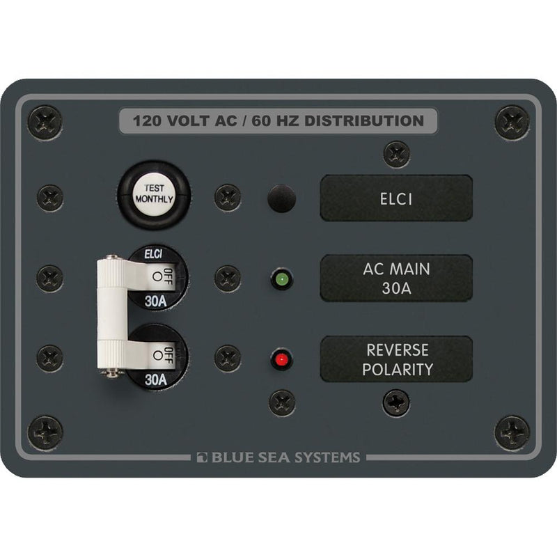 Blue Sea 8100 ELCI GFCI Panel [8100]-Electrical Panels-JadeMoghul Inc.