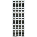 Blue Sea 8214 Black Small Format Label Kit - 60 Labels [8214]-Switches & Accessories-JadeMoghul Inc.