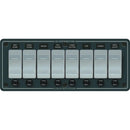 Blue Sea 8261 Waterproof Panel 8 Position - Slate Grey [8261]-Electrical Panels-JadeMoghul Inc.