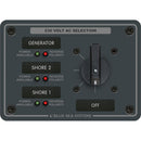 Blue Sea 8358 AC Rotary Switch Panel 30 Ampere 3 Positions + OFF, 2 Pole [8358]-Electrical Panels-JadeMoghul Inc.
