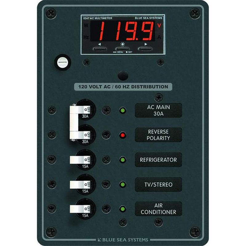 Blue Sea 8405 AC Main + 3 Positions [8405]-Electrical Panels-JadeMoghul Inc.
