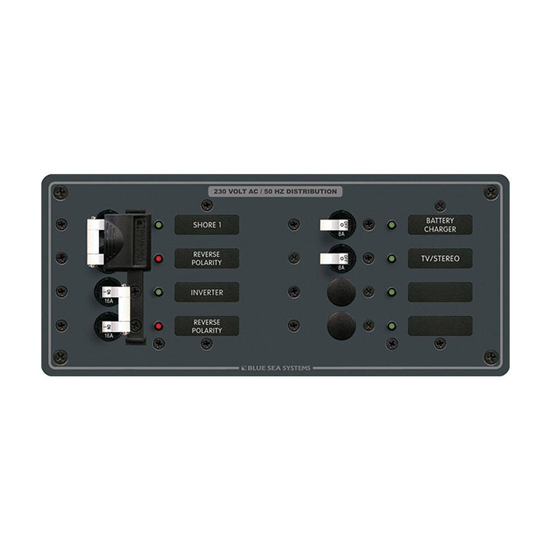 Blue Sea 8599 AC Toggle Source Selector (230V) - 2 Sources + 4 Positions [8599]-Electrical Panels-JadeMoghul Inc.
