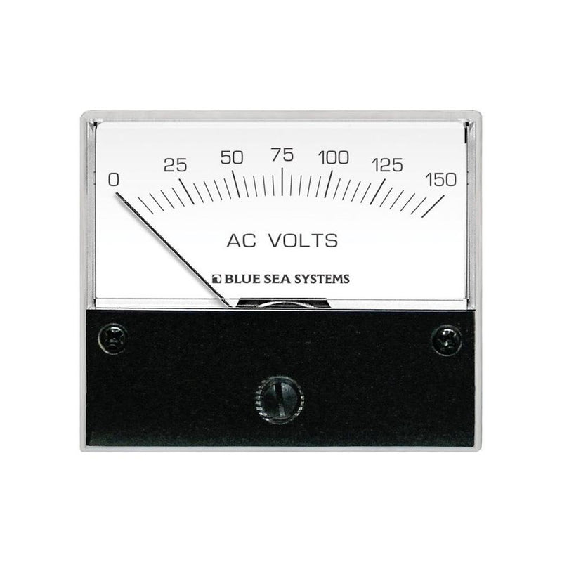 Blue Sea 9353 AC Analog Voltmeter 0-150V AC [9353]-Meters-JadeMoghul Inc.
