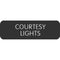Blue Sea Large Format Label - "Courtesy Lights" [8063-0114]-Switches & Accessories-JadeMoghul Inc.