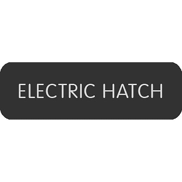 Blue Sea Large Format Label - "Electric Hatch" [8063-0147]-Switches & Accessories-JadeMoghul Inc.