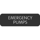 Blue Sea Large Format Label - "Emergency Pumps" [8063-0151]-Switches & Accessories-JadeMoghul Inc.