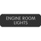 Blue Sea Large Format Label - "Engine Room Lights" [8063-0155]-Switches & Accessories-JadeMoghul Inc.