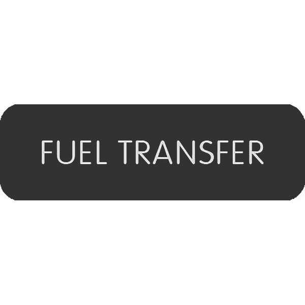Blue Sea Large Format Label - "Fuel Transfer" [8063-0211]-Switches & Accessories-JadeMoghul Inc.