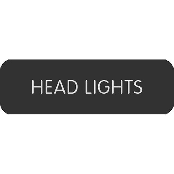 Blue Sea Large Format Label - "Head Lights" [8063-0251]-Switches & Accessories-JadeMoghul Inc.