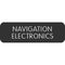 Blue Sea Large Format Label - "Navigation Electronics" [8063-0325]-Switches & Accessories-JadeMoghul Inc.