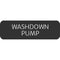 Blue Sea Large Format Label - "Washdown Pump" [8063-0513]-Switches & Accessories-JadeMoghul Inc.