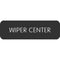 Blue Sea Large Format Label - "Wiper Center" [8063-0472]-Switches & Accessories-JadeMoghul Inc.
