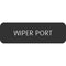 Blue Sea Large Format Label - "Wiper PORT" [8063-0450]-Switches & Accessories-JadeMoghul Inc.