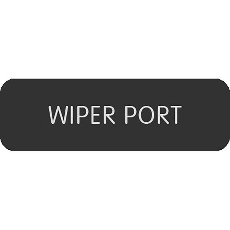 Blue Sea Large Format Label - "Wiper PORT" [8063-0450]-Switches & Accessories-JadeMoghul Inc.