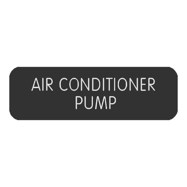 Blue SeaLarge Format Label - "Air Conditioner Pump" [8063-0030]-Switches & Accessories-JadeMoghul Inc.