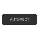 Blue SeaLarge Format Label - "Autopilot" [8063-0043]-Switches & Accessories-JadeMoghul Inc.