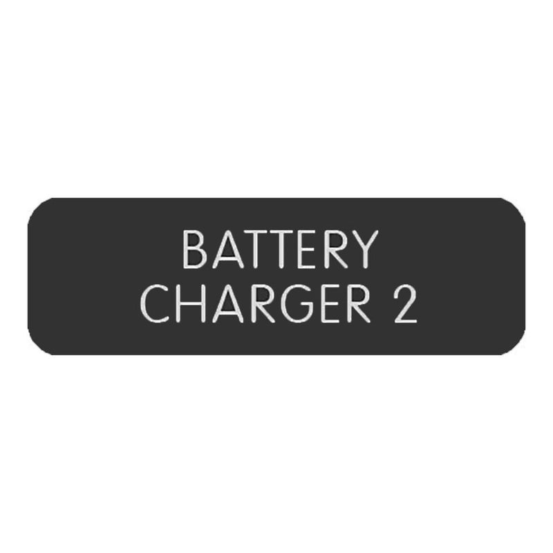 Blue SeaLarge Format Label - "Battery Charger 2" [8063-0051]-Switches & Accessories-JadeMoghul Inc.
