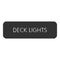Blue SeaLarge Format Label - "Deck Lights" [8063-0124]-Switches & Accessories-JadeMoghul Inc.