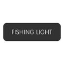 Blue SeaLarge Format Label - "Fishing Light" [8063-0189]-Switches & Accessories-JadeMoghul Inc.