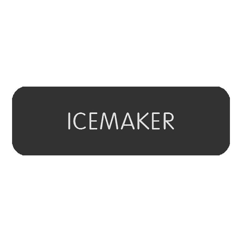 Blue SeaLarge Format Label - "Icemaker" [8063-0275]-Switches & Accessories-JadeMoghul Inc.