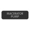 Blue SeaLarge Format Label - "Macerator Pump" [8063-0308]-Switches & Accessories-JadeMoghul Inc.