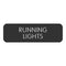 Blue SeaLarge Format Label - "Running Lights" [8063-0362]-Switches & Accessories-JadeMoghul Inc.