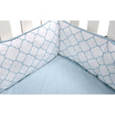 Blue Sky Crib Bumpers-SKY BLUE-JadeMoghul Inc.