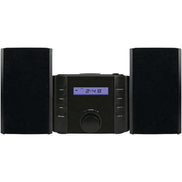 Bluetooth(R) CD Microsystem with Radio-CD Players & Boomboxes-JadeMoghul Inc.