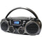Bluetooth(R) Portable CD Radio Boom Box with AM/FM Radio-CD Players & Boomboxes-JadeMoghul Inc.