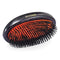 Boar Bristle - Small Extra Military Pure Bristle Medium Size Hair Brush (Dark Ruby) - 1pc-Hair Care-JadeMoghul Inc.