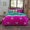 Bohemian Style Bedding set Floral Printed Bed linens Twin Queen King Size 4pcs Duvet Cover Flat Sheet Pillow case Hot sale-01-Full-JadeMoghul Inc.