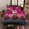Bohemian Style Bedding set Floral Printed Bed linens Twin Queen King Size 4pcs Duvet Cover Flat Sheet Pillow case Hot sale-02-Full-JadeMoghul Inc.