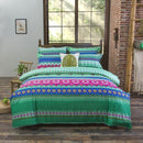 Bohemian Style Bedding set Floral Printed Bed linens Twin Queen King Size 4pcs Duvet Cover Flat Sheet Pillow case Hot sale-06-Full-JadeMoghul Inc.