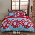 Bohemian Style Bedding set Floral Printed Bed linens Twin Queen King Size 4pcs Duvet Cover Flat Sheet Pillow case Hot sale-07-Full-JadeMoghul Inc.