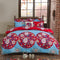 Bohemian Style Bedding set Floral Printed Bed linens Twin Queen King Size 4pcs Duvet Cover Flat Sheet Pillow case Hot sale-07-Full-JadeMoghul Inc.