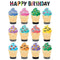 BOLD BRIGHT HAPPY BIRTHDAY CHART-Learning Materials-JadeMoghul Inc.