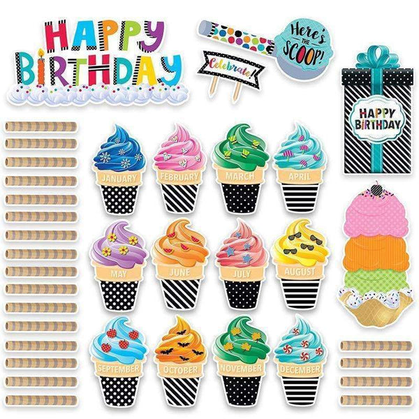 BOLD BRIGHT HAPPY BIRTHDAY MINI BBS-Learning Materials-JadeMoghul Inc.