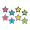 BOLD STROKES STARS VARIETY PK 36CT-Learning Materials-JadeMoghul Inc.