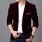 BOLUBAO 2017 New Arrival Brand Clothing Spring Blazer Men Fashion Slim Fit Masculine Blazers Mens Casual Solid Color Male Suits-X06 RedWine-M-JadeMoghul Inc.