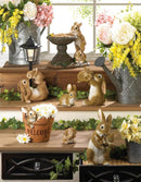 Home Decor Ideas Bonding Time Mom Baby Rabbit Figurine