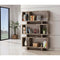 Book Cases Rustically Charmed Wooden Open Bookcase, Brown Benzara