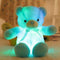 BOOKFONG 50cm Creative Light Up LED Teddy Bear Stuffed Animals Plush Toy Colorful Glowing Teddy Bear Christmas Gift for Kids-Blue-JadeMoghul Inc.