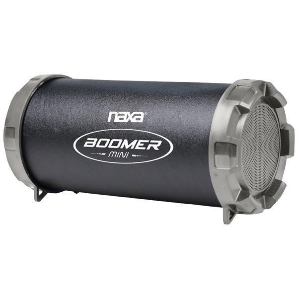 BOOMER MINI Portable Bluetooth(R) Speaker (Gray)-Bluetooth Speakers-JadeMoghul Inc.