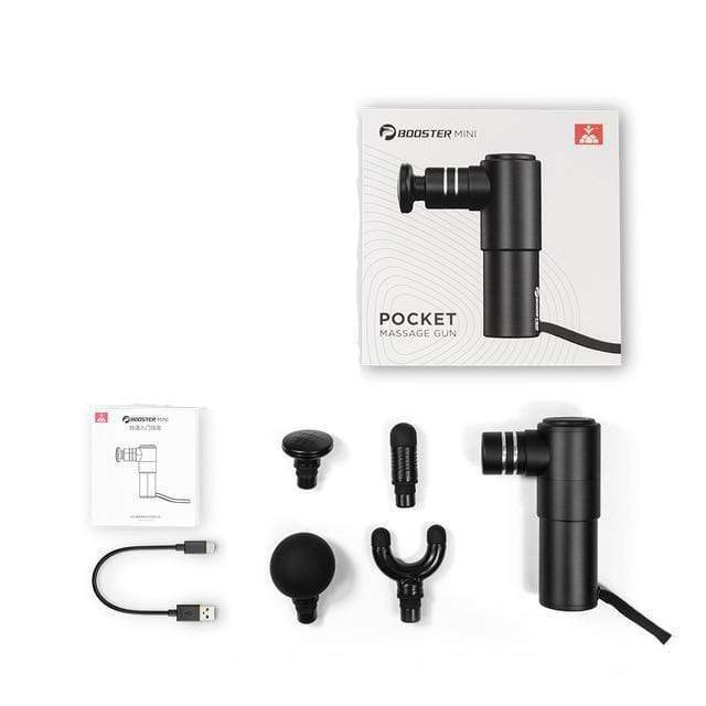 BOOSTER Mini Electric Muscle Massage Gun Pocket Neck Muscle Massager Pain Therapy for Body Massage Relaxation Pain Relief AExp