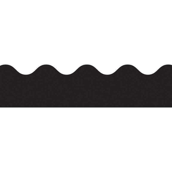 BORDER BLACK SCALLOPED-Learning Materials-JadeMoghul Inc.