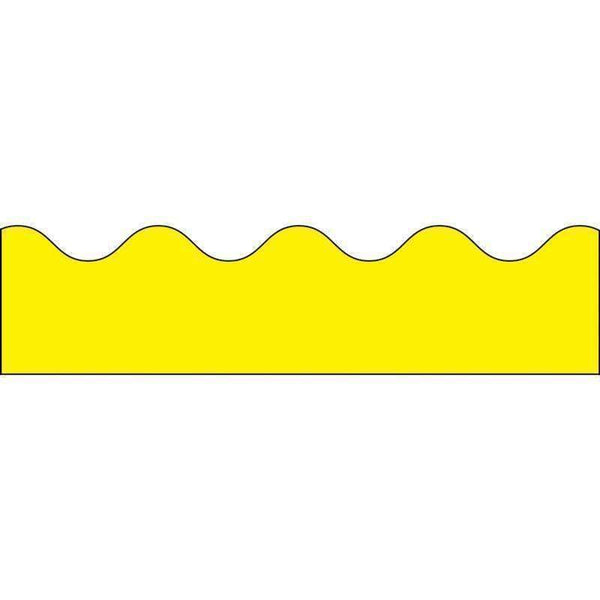 BORDER YELLOW SCALLOPED-Learning Materials-JadeMoghul Inc.